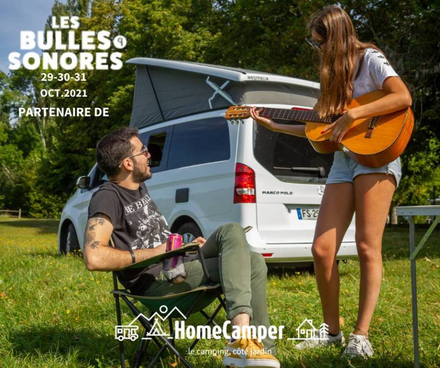 HomeCamper et Les Bulles Sonores 
